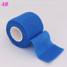Load image into Gallery viewer, 18 Colors Colorful Athletic Wrap Tape Self Adhesive Elastic Bandage Elastoplast Sports Protector Knee Finger Ankle Palm Shoulder